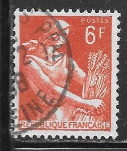 France 833: 6f Farm Worker, used, F-VF