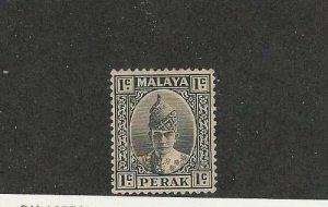 Malaya - Perak, Postage Stamp, #84 Mint Hinged, 1939