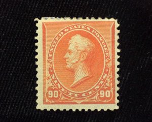 HS&C: Scott #229 Brilliant color. Mint LH F/VF US Stamp