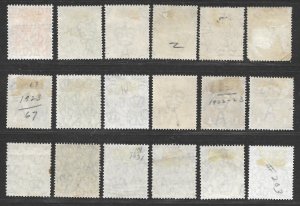 Doyle's_Stamps: Used Early Australian Lot/Mixture