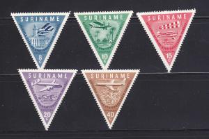 Surinam 277-281 Set MH Planes