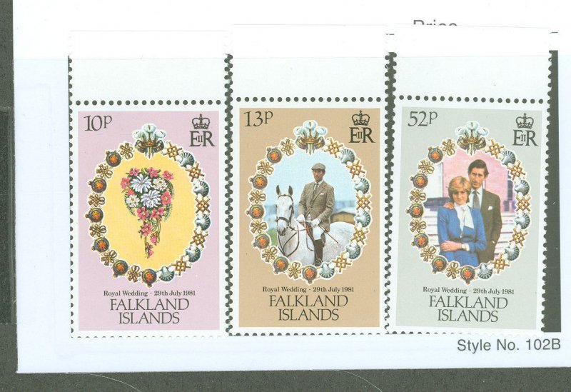 Falkland Islands #324-326  Single (Complete Set)