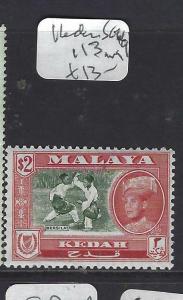 MALAYA  KEDAH (PP0502B)  SULTAN $2.00   SG 113   MOG 