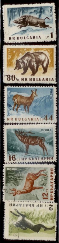 Bulgaria 1958 SC# 1004-9 CTO E90