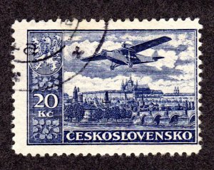 CZECH REPUBLIC  Scott # C17, used, 2013 Cat = $ 5.25.. Lot 220312