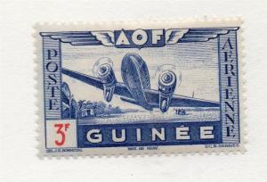 French Guinea 1940s Air Mail Early Issue Fine Mint Hinged 3F. 229514