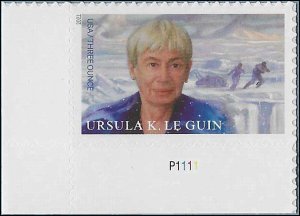 #5619 (3 oz Forever) Literary Arts Ursula K. Le Guin P# 2021 Mint NH