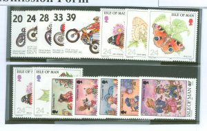 Isle of Man #562-576 Mint (NH)