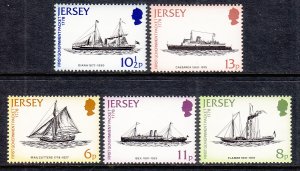 Jersey 197-201 Ships MNH VF