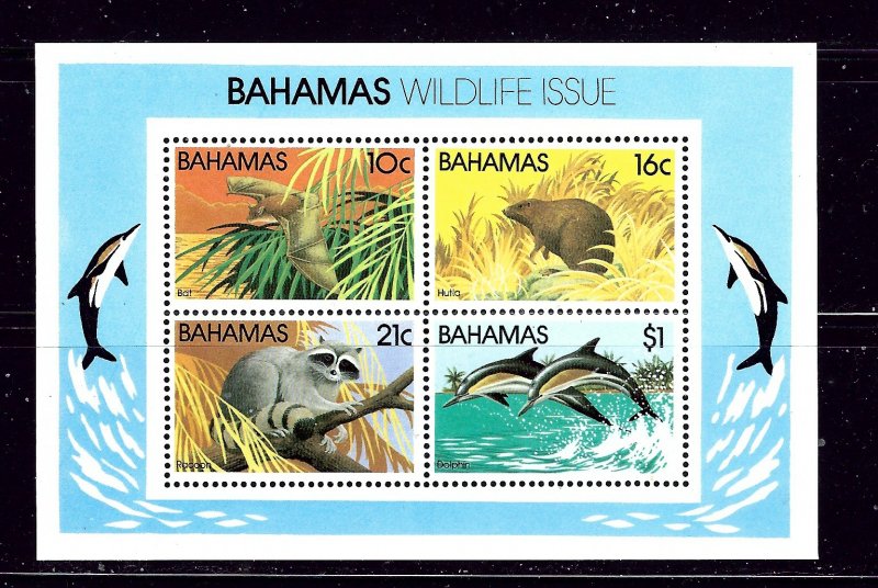Bahamas 517a MNH 1982 Wildlife S/S