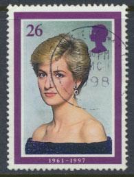 Great Britain SG 2025 Used    - Diana Princess of Wales 