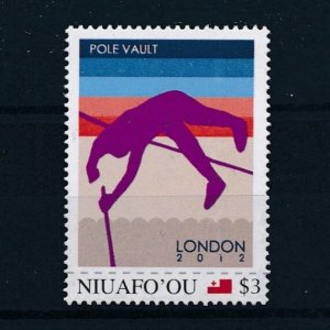 [106603] Tonga Niuafo'ou  Olympic Games London 2012 athletics Pole Vault  MNH