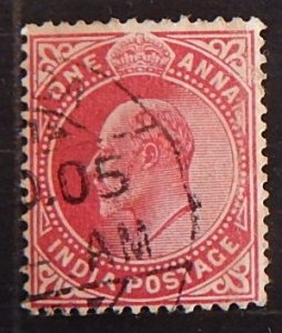 India, 1902-1903, King Edward VII, 1841-1910, SG  #123