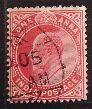 India, 1902-1903, King Edward VII, 1841-1910, SG  #123