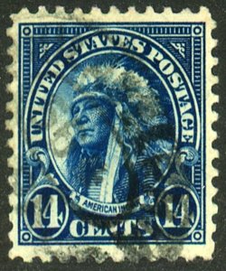 U.S. #565 USED