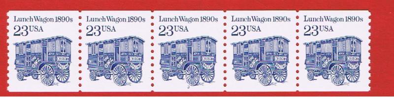 #2464 MNH OG   Lunch Wagon  PNC5  P#3  Free S/H