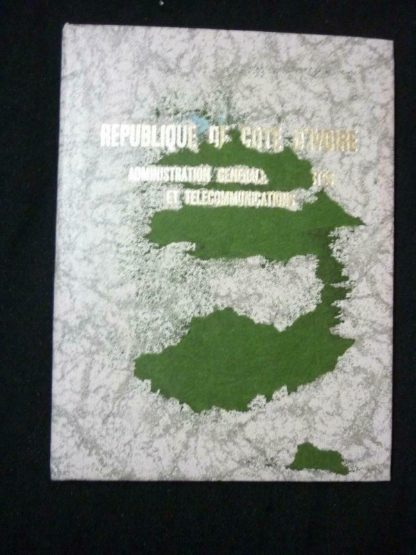 IVORY COAST 1969 UPU DELEGATES PRESENTATION FOLDER