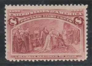 U.S. Scott #236 Columbus Stamp - Mint Single