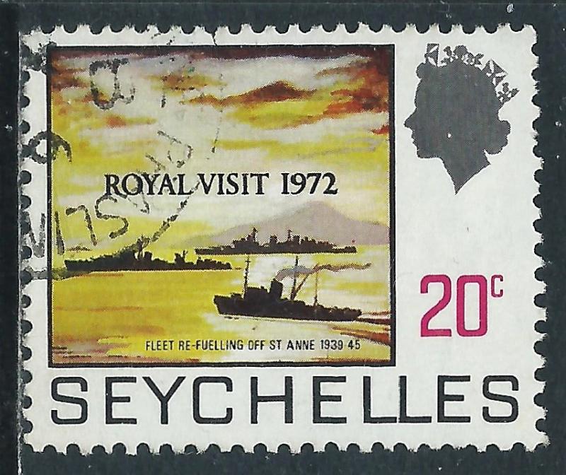 Seychelles, Sc #297, 20c Used