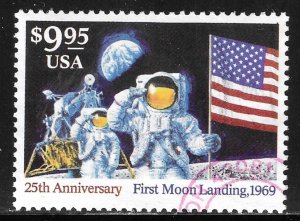 Scott # 2842  Lot E939  $9.95 Moon Landing   Used