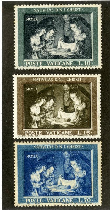 VATICAN 292-294 MNH SCV $0.80 BIN $0.50