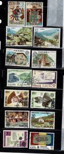 Andorra Spanish #79//144 Europa sets U