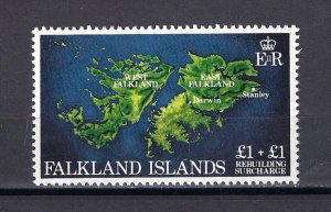 FALKLAND ISLANDS #B1 MINT, VF, NH