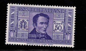 Italy Scott 273 MH* 1932 Dante Alighieri stamp