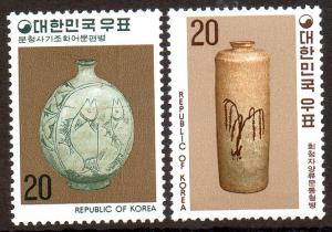 Korea  Scott  1071-1072  Mint 