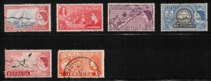 BERMUDA Scott # 146//55 Used - QEII & Various Scenes