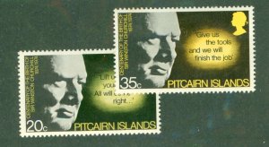 PITCAIRN ISLANDS 144-5 BIN $1.00