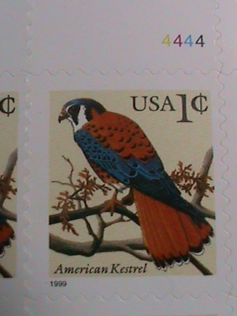 ​UNITED STATES-1990-SC#2477 LOVELY BEAUTIFUL  BIRD MNH PLATE BLOCK OF 4 VF