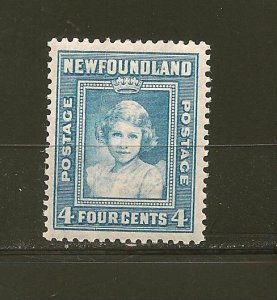 Canada Newfoundland SC#247 Princess Elizabeth Mint Never Hinged