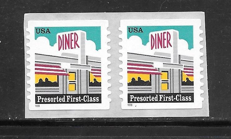 #3208A MNH Pair