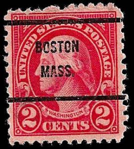 # 634 USED CARMINE GEORGE WASHINGTON