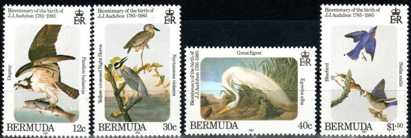 Bermuda #465-8 MNH CV $14.00 (X9505)