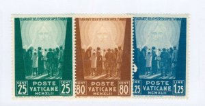 Vatican 77-9 MNH BIN $0.75