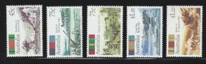 Australia   MNH  sc#  1253 - 1257