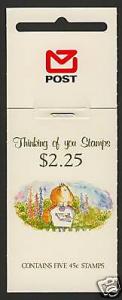 New Zealand 1053a Hang-sell Booklet MNH Thinking of you