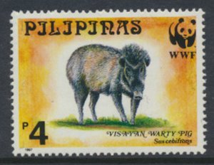 Philippines Sc# 2478 Wild Animals Pig WWF  MNH  see details & scan