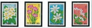 Tuvalu 92-95 MNH 1978 Flowers (an4777)