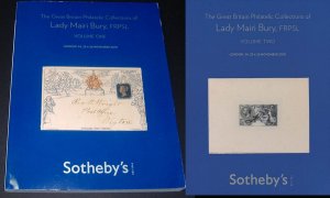 LITERATURE Great Britain The Philatelic Collections of Lady Mary Bury, FRPSL. 