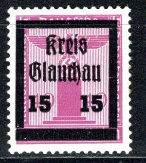 DDR local issue Glauchau Mi # 29, mint hr