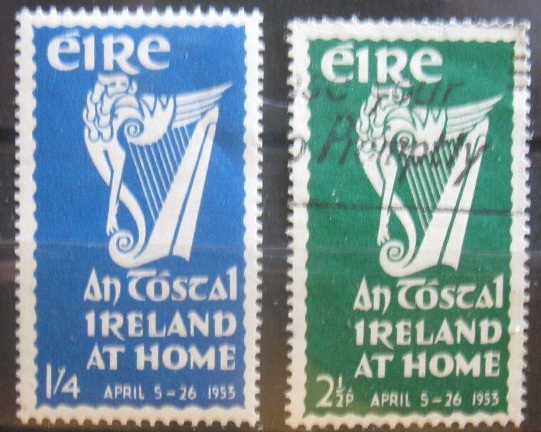 Ireland #147-148 Used set- SCV=$26.25