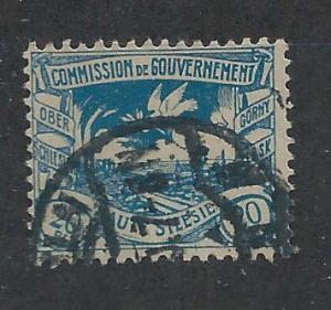 UPPER SILESIA SC# 20 FINE U 1920