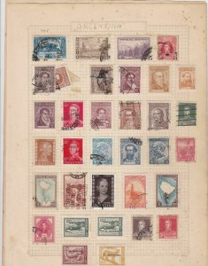 argentina stamps page ref 17662