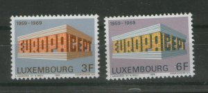 LUXEMBOURG-MNH** -SET-EUROPA CEPT-1969.