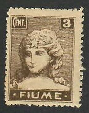 Fiume; Scott 28; 1919;  Unused;  LH