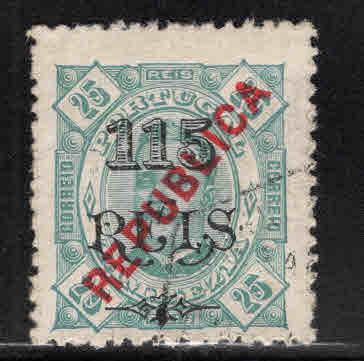 Zambezia Scott 85 used overprint