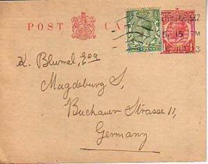 Great Britain, Government Postal Card